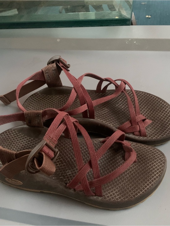 Chaco Shoes - Chaco original with double maroon straps